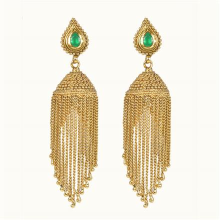 Antique Jhumki with gold plating